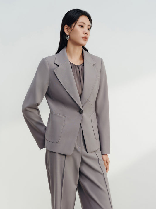 BLAACK WOMAN G2000女裝BLAACK Wool Collection套裝西裝外套