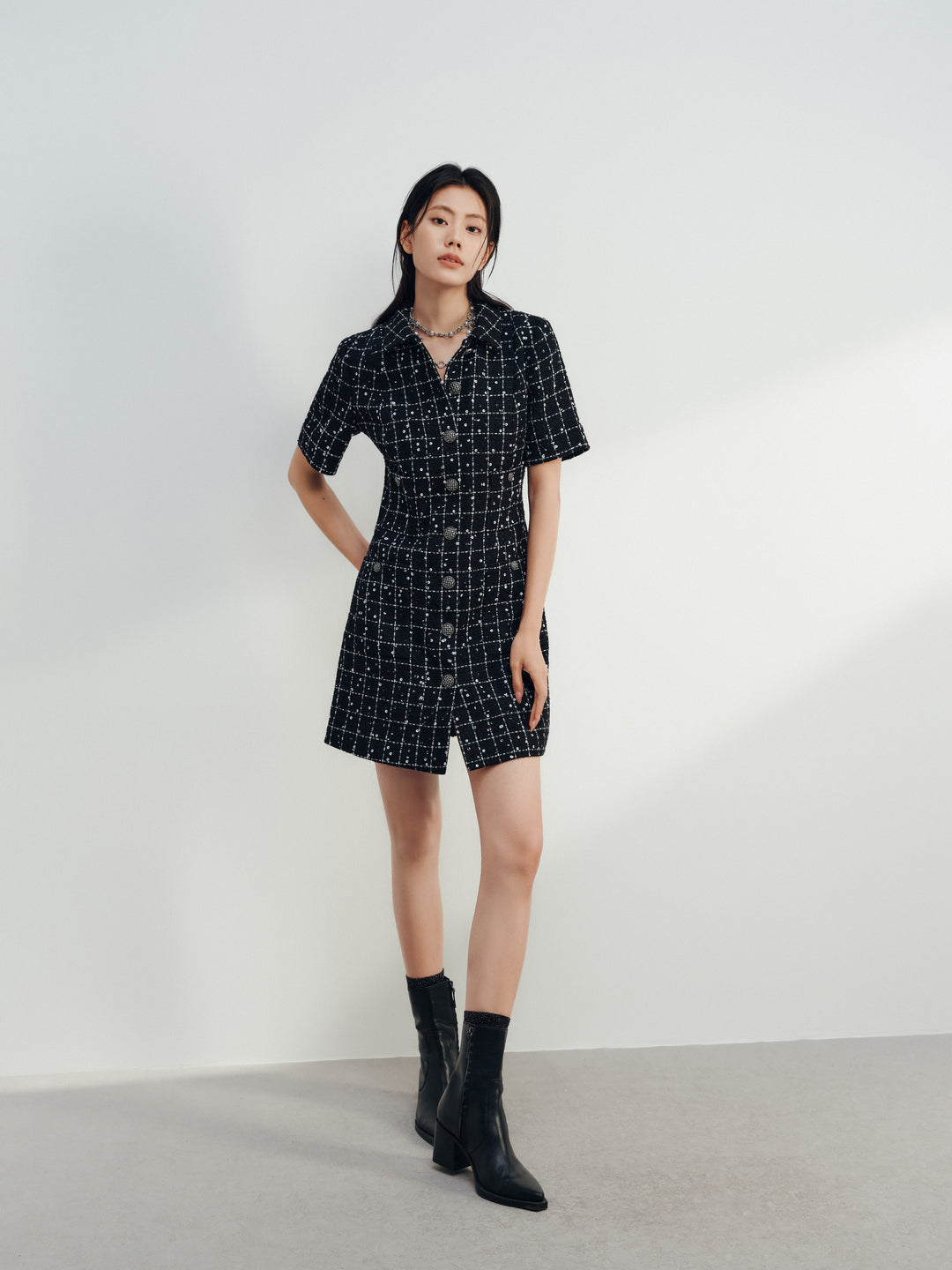 BLAACK WOMAN G2000女裝BLAACK Cotton Blend連身裙